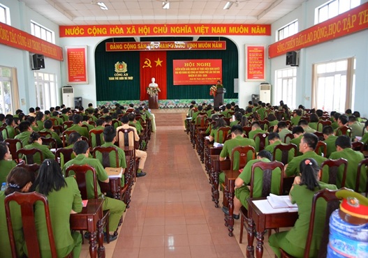 Đảng ủy Công an thành phố Buôn Ma Thuột kiểm điểm giữa nhiệm kỳ 2015 – 2020