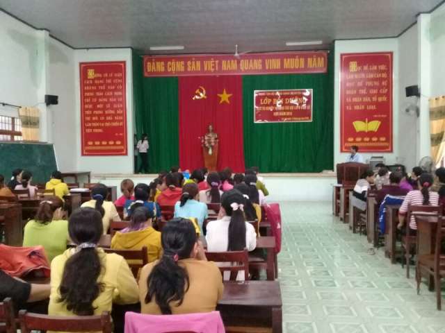 Mở lớp công tác Hội năm 2018 tại huyện Ea Súp