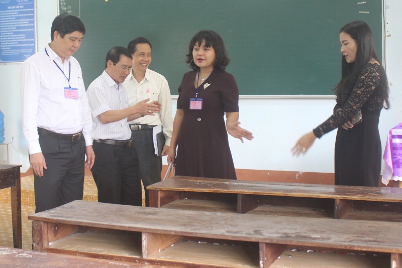 Kiểm tra công tác chuẩn bị cho Kỳ thi THPT Quốc gia năm 2018