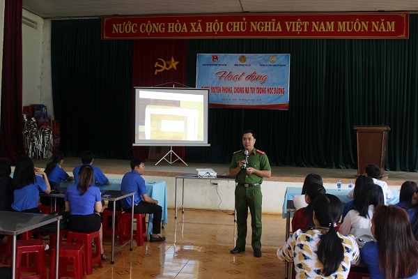 Trường Cao đẳng Công nghệ Tây Nguyên tổ chức tuyên truyền phòng chống ma túy trong học đường