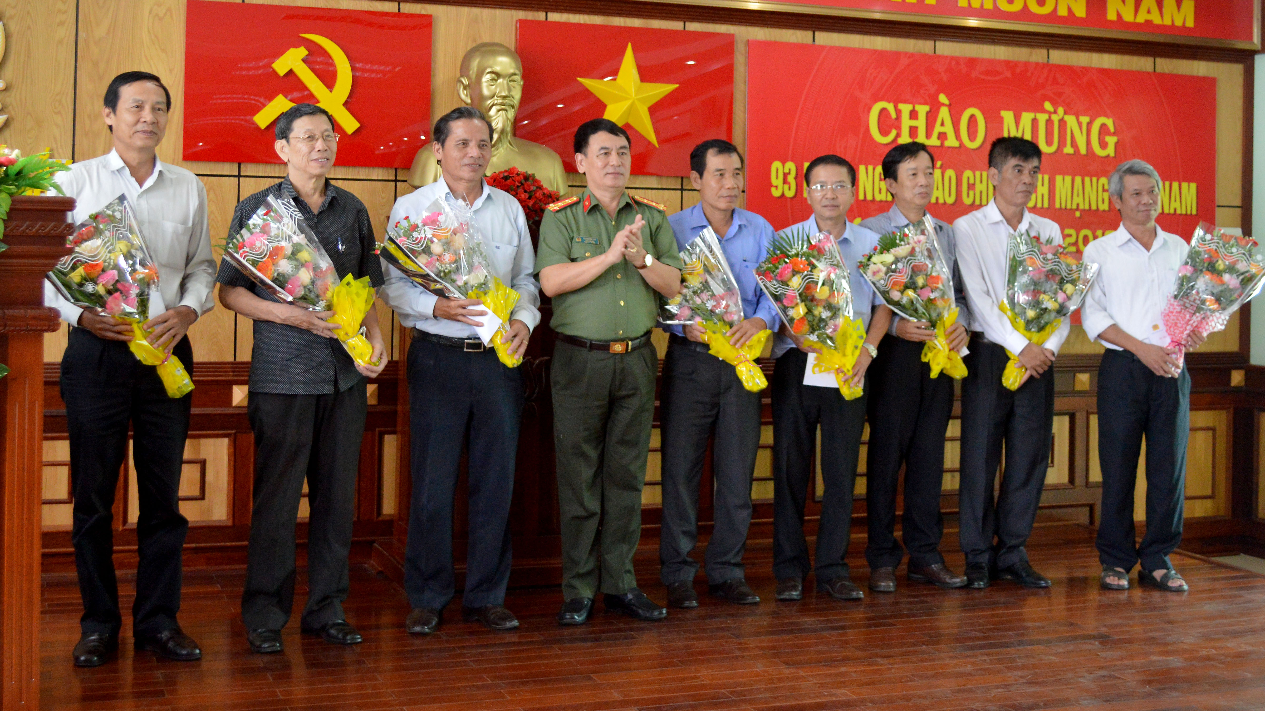 Công an tỉnh gặp mặt các cơ quan báo chí nhân kỷ niệm 93 năm Ngày Báo chí cách mạng Việt Nam