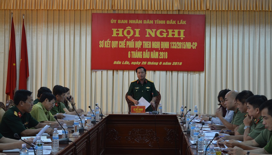 Hội nghị sơ kết quy chế phối hợp theo Nghị định số 133/2015/NĐ-CP, ngày 28/12/2015 của Chính phủ.