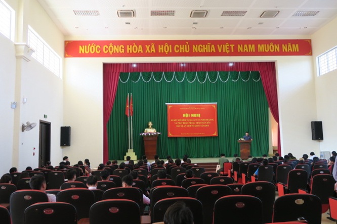 Trường Trung cấp Luật Buôn Ma Thuột tổ chức Hội nghị sơ kết mô hình tự quản về an ninh trật tự