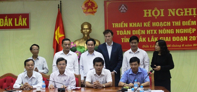 Announcement of Pilot Plan for development of typical agricultural cooperatives in Dak Lak province for the 2018-2020 period