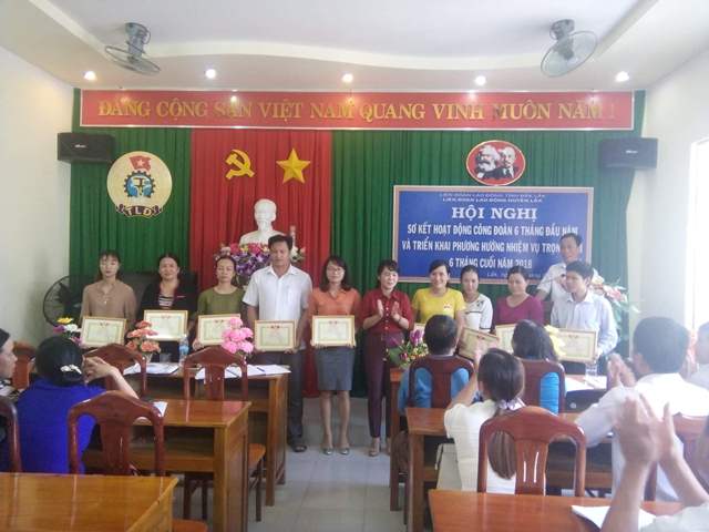 Huyện Lắk sơ kết hoạt động Công đoàn 6 tháng đầu năm 2018