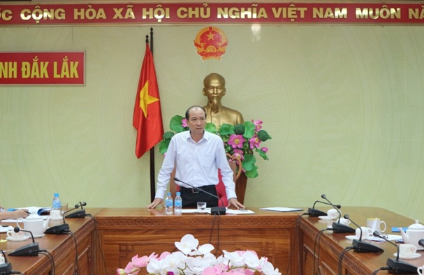 UBND tỉnh làm việc với Công ty Cổ phần Đầu tư và Phát triển Nguyễn Kim.