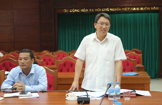 Họp đánh giá tiến độ thực hiện các dự án điện gió trên địa bàn tỉnh