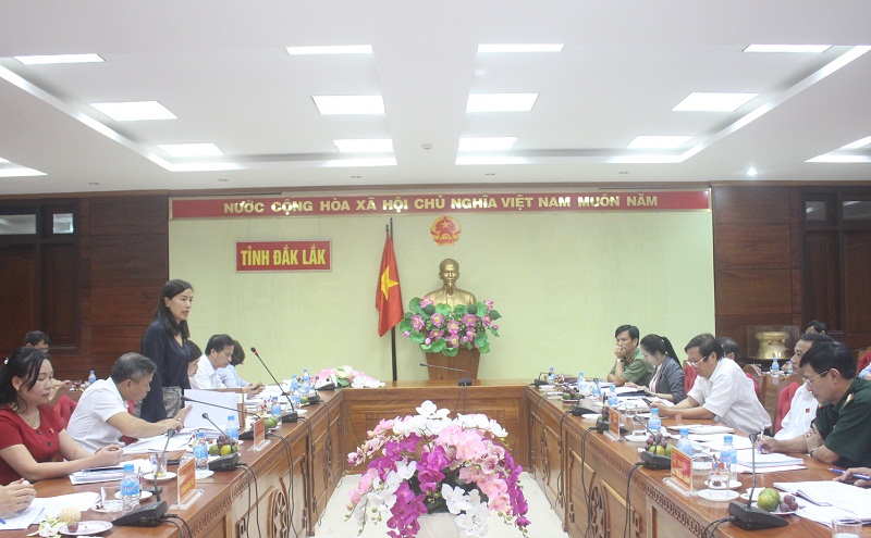 Đoàn công tác của Ủy ban Đối ngoại Quốc hội làm việc với UBND tỉnh Đắk Lắk