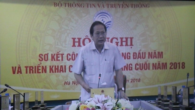 Bộ Thông tin và Truyền thông triển khai nhiệm vụ 06 tháng cuối năm 2018