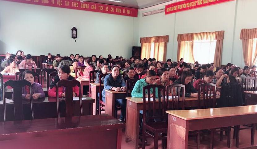 Huyện Krông Năng mở lớp bồi dưỡng lý luận chính trị và nghiệp vụ cho cán bộ Hội LHPN cơ sở