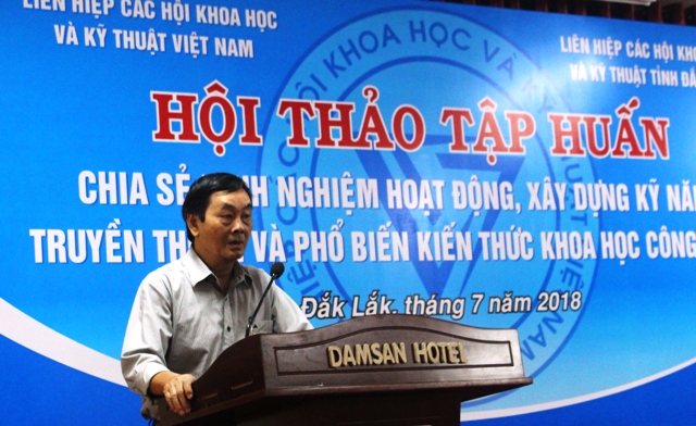 Chia sẻ kinh nghiệm hoạt động, xây dựng kỹ thuật truyền thông và phổ biến kiến thức khoa học công nghệ