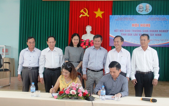 Doanh nghiệp Đắk Lắk và Tây Ninh kết nối giao thương