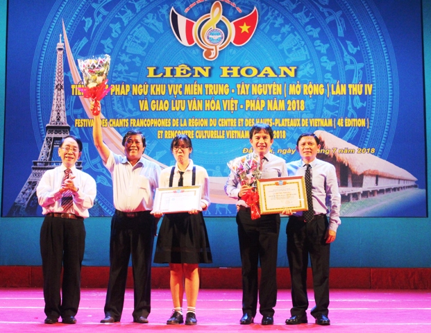 Liên hoan tiếng hát Pháp ngữ các tỉnh Miền Trung – Tây Nguyên lần thứ IV và Giao lưu Văn hóa Việt – Pháp năm 2018