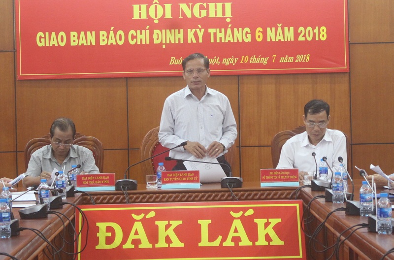 Regular press conference in June, 2018