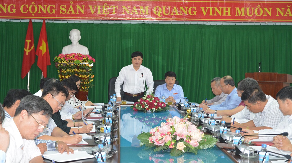 Thường trực Tỉnh ủy làm việc với Ban Thường vụ Thành ủy Buôn Ma Thuột