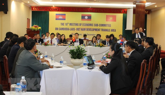 Giám sát thực hiện các thỏa thuận hợp tác trong khu vực Tam giác phát triển.