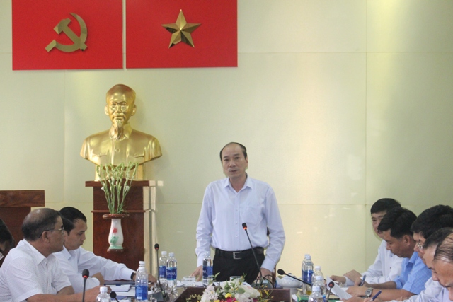 Đoàn công tác của Thường trực Tỉnh ủy làm việc với Huyện ủy Cư M’gar