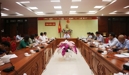 Ban Tổ chức Cuộc thi khởi nghiệp tổ chức họp các thành viên và các tiểu ban giúp việc