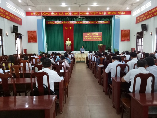 Huyện Cư M'gar tổ chức Hội nghị sơ kết tình hình kinh tế-xã hội 06 tháng đầu năm và triển khai nhiệm vụ 06 tháng cuối năm 2018