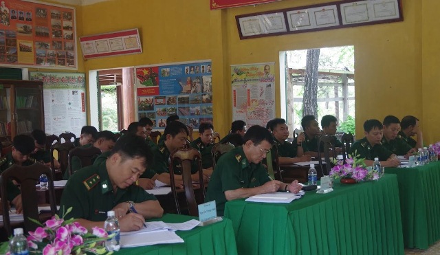 Đồn Biên phòng Ia Rvê: Tiếp tục triển khai đồng bộ, toàn diện các biện pháp công tác biên phòng