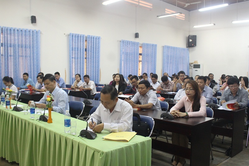 Khai giảng Lớp bồi dưỡng kiến thức quản lý Nhà nước ngạch Chuyên viên năm 2018