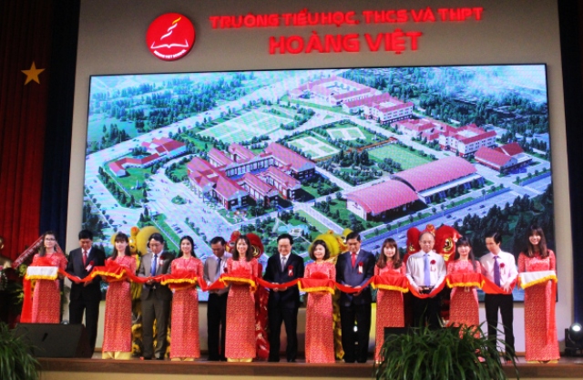 Trường Tiểu học, THCS và THPT Hoàng Việt khánh thành giai đoạn 2