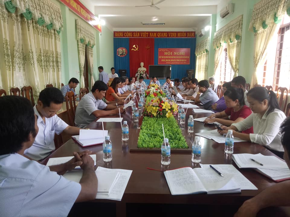 Huyện ủy M’Đrắk:Tổ chức Hội nghị sơ kết thực hiện chương trình phối hợp công tác dân vận giữa 03 huyện giáp ranh M’Đrắk, Sông Hinh, Krông Pa 6 tháng đầu năm 2018