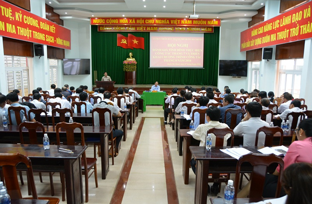 UBND thành phố Buôn Ma Thuột: Hội nghị đánh giá tình hình thực hiện công tác tháng 7 và triển khai nhiệm vụ trọng tâm tháng 8 năm 2018