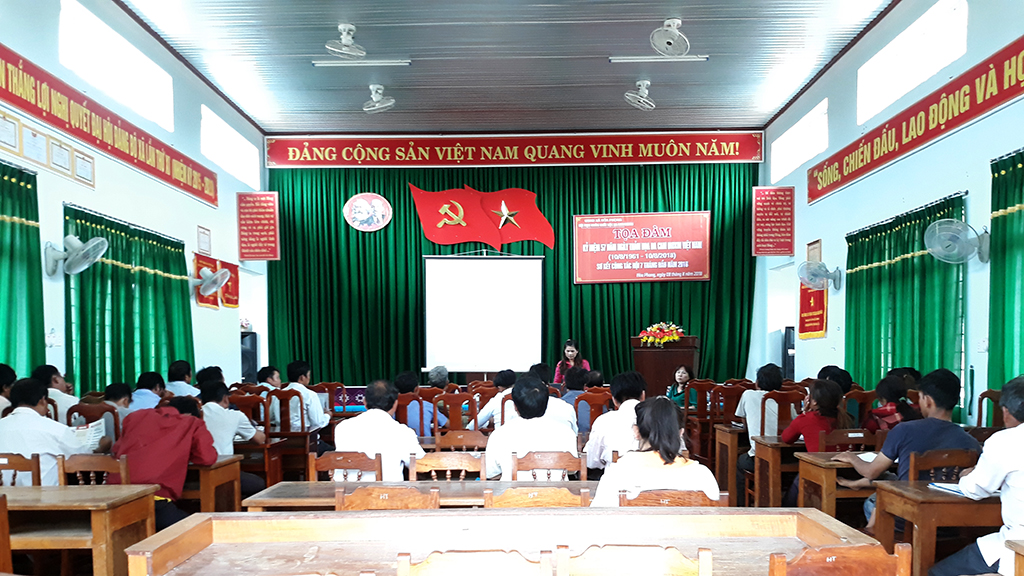 Trạm Bảo vệ thực vật huyện Krông Bông phối hợp với UBND xã Hòa Phong tổ chức lớp Tập huấn 