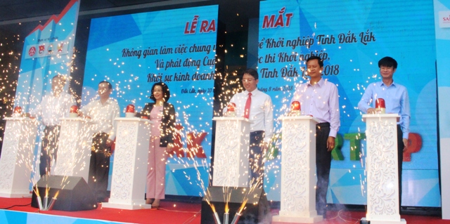 Ra mắt không gian làm việc chung về khởi nghiệp và phát động Cuộc thi khởi nghiệp, khởi sự kinh doanh Đắk Lắk