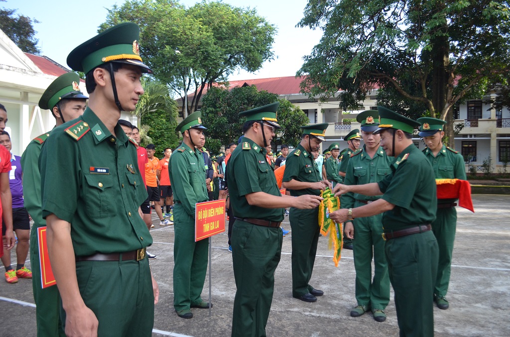 Khai mạc Giải bóng chuyền nam BĐBP bảng A, khu vực 2