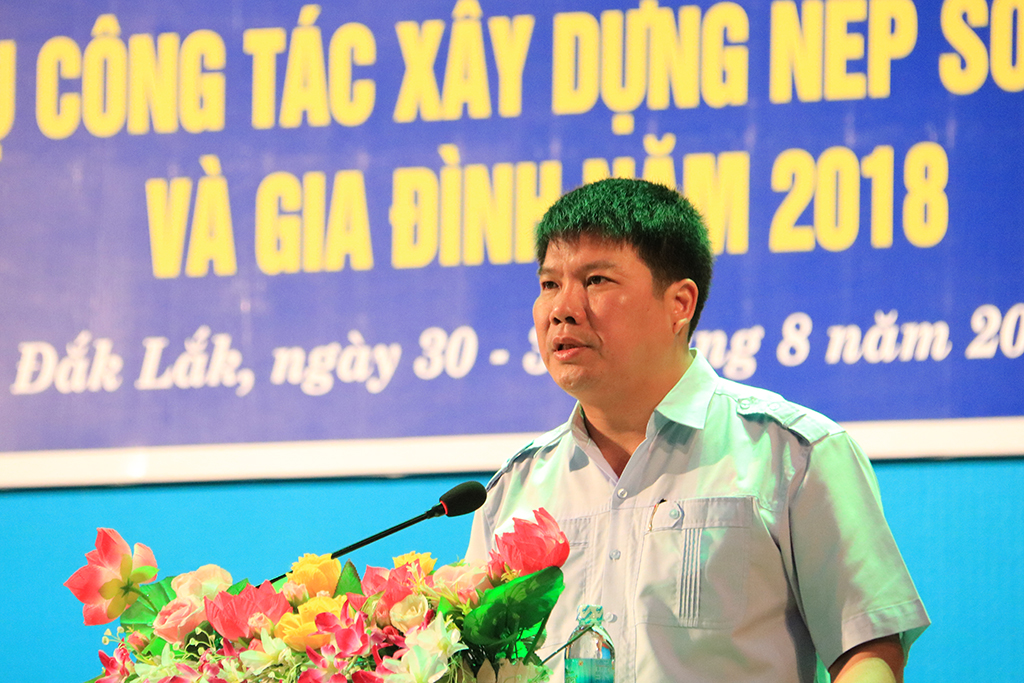 Gần 400 cán bộ tham gia lớp tập huấn nghiệp xây dựng nếp sống văn hóa và gia đình