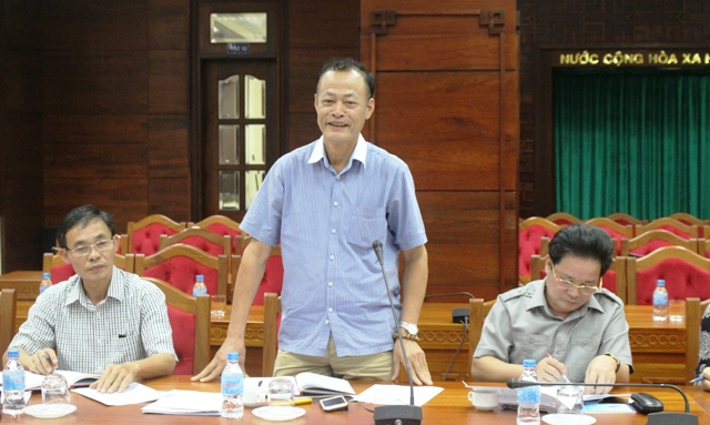 Đoàn công tác của Bộ Thông tin và Truyền thông làm việc tại tỉnh