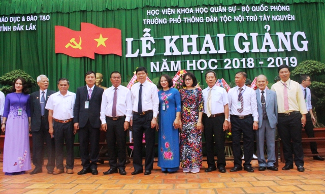 Trường Phổ thông Dân tộc Nội trú Tây Nguyên khai giảng năm học 2018-2019