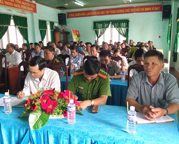 Xã Ea Pil, huyện M’Đrắk: Tổ chức Hội nghị thảo luận thúc đẩy công tác xây dựng Nông thôn mới