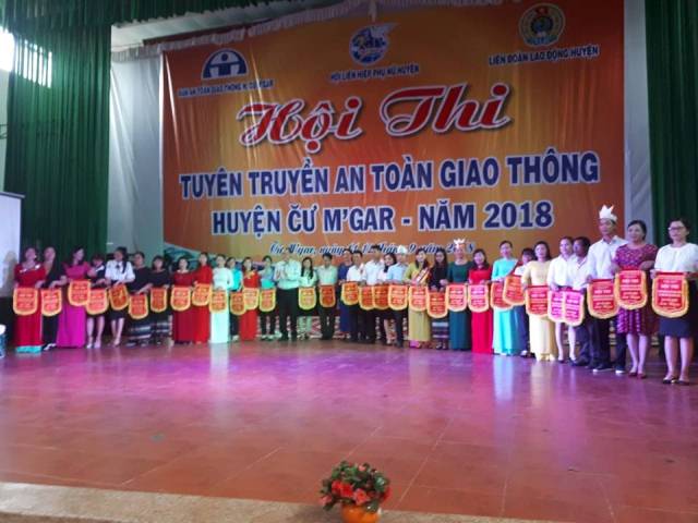 Huyện Cư M’gar: Khai mạc Hội thi tuyên truyền an toàn giao thông năm 2018