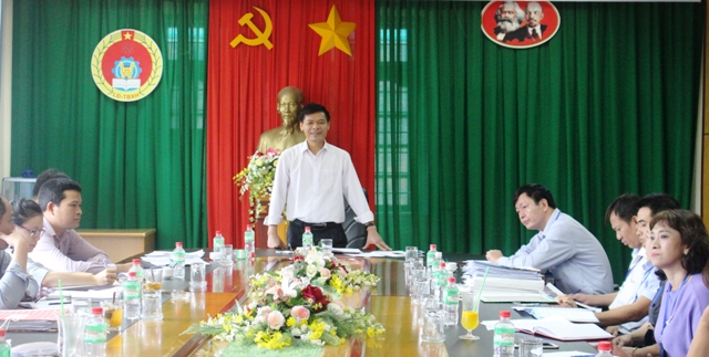 Kiểm tra công tác CCHC tại Sở Lao động, Thương binh và Xã hội