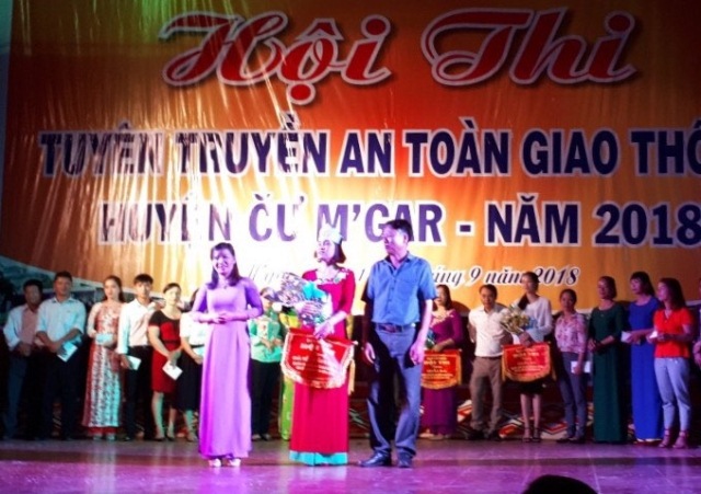 Hội thi tuyên truyền về an toàn giao thông năm 2018 tại huyện Cư M’gar