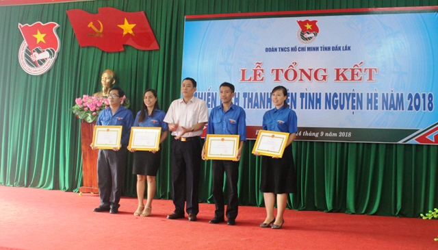 Tổng kết Chiến dịch Thanh niên tình nguyện hè 2018