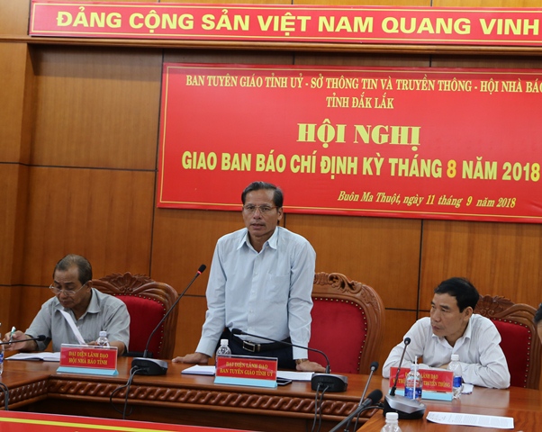 Regular Press Conference of August, 2018