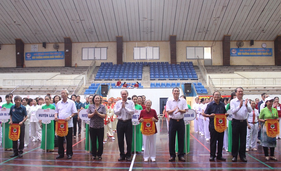 Khai mạc Hội thao Người cao tuổi tỉnh Đắk Lắk năm 2018