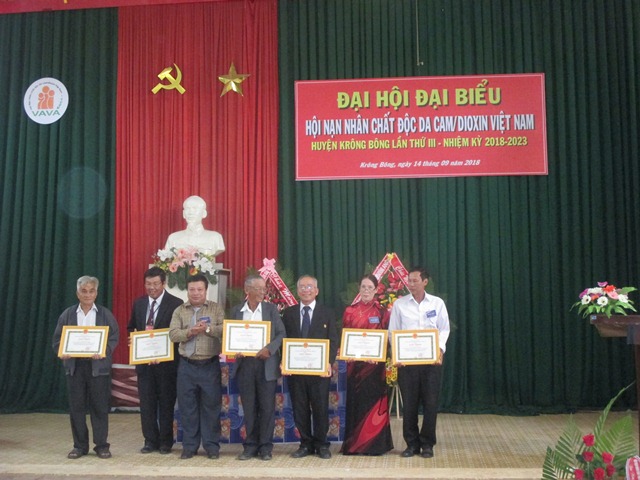 Đại hội Hội Nạn nhân chất độc da cam/dioxin huyện Krông Bông lần thứ III (nhiệm kỳ 2018 – 2023)