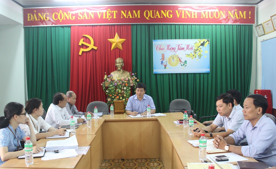 Kiểm tra công tác cải cách hành chính tại Trung tâm Nước sạch và Vệ sinh môi trường nông thôn