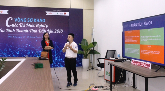 31 dự án xuất sắc vào vòng chung kết Cuộc thi “khởi nghiệp, khởi sự kinh doanh tỉnh Đắk Lắk 2018”