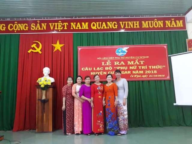 Huyện Cư M’gar: Tổ chức lễ ra mắt Câu lạc bộ Phụ nữ trí thức