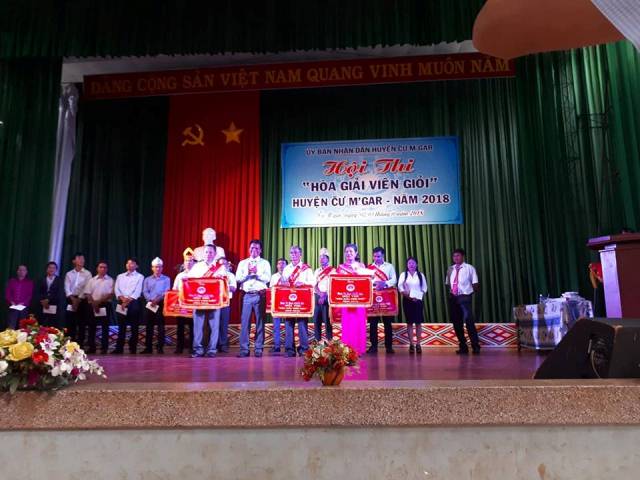 Huyện Cư M’gar: Tổ chức hội thi Hòa giải viên giỏi năm 2018