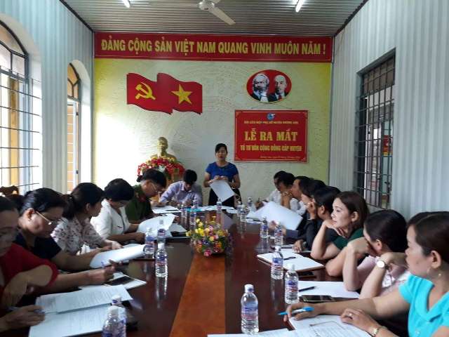 Hội LHPN huyện Krông Ana ra mắt Tổ Tư vấn cộng đồng cấp huyện