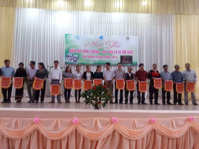 Huyện Ea Kar: Hội thi cồng chiêng, hát dân ca và ẩm thực năm 2018