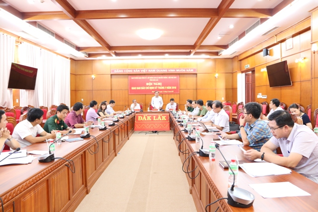 Hội nghị Giao ban báo chí định kỳ tháng 9/2018