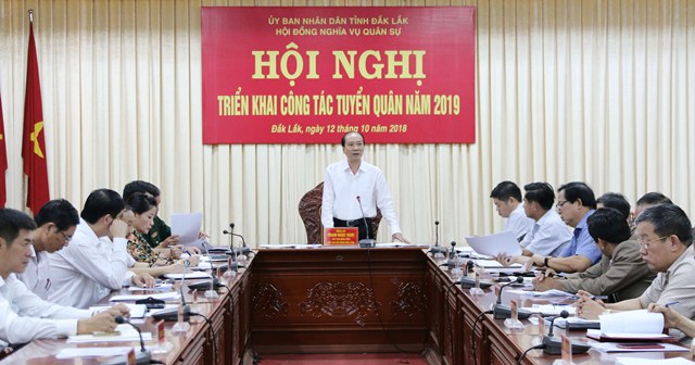 Triển khai công tác tuyển quân 2019